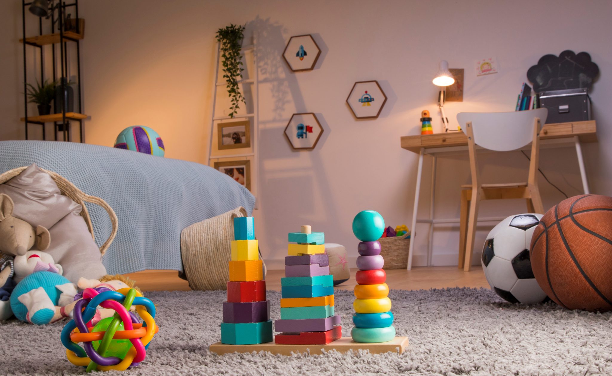 Design of Children’s Room: Bright, Save and Versatile